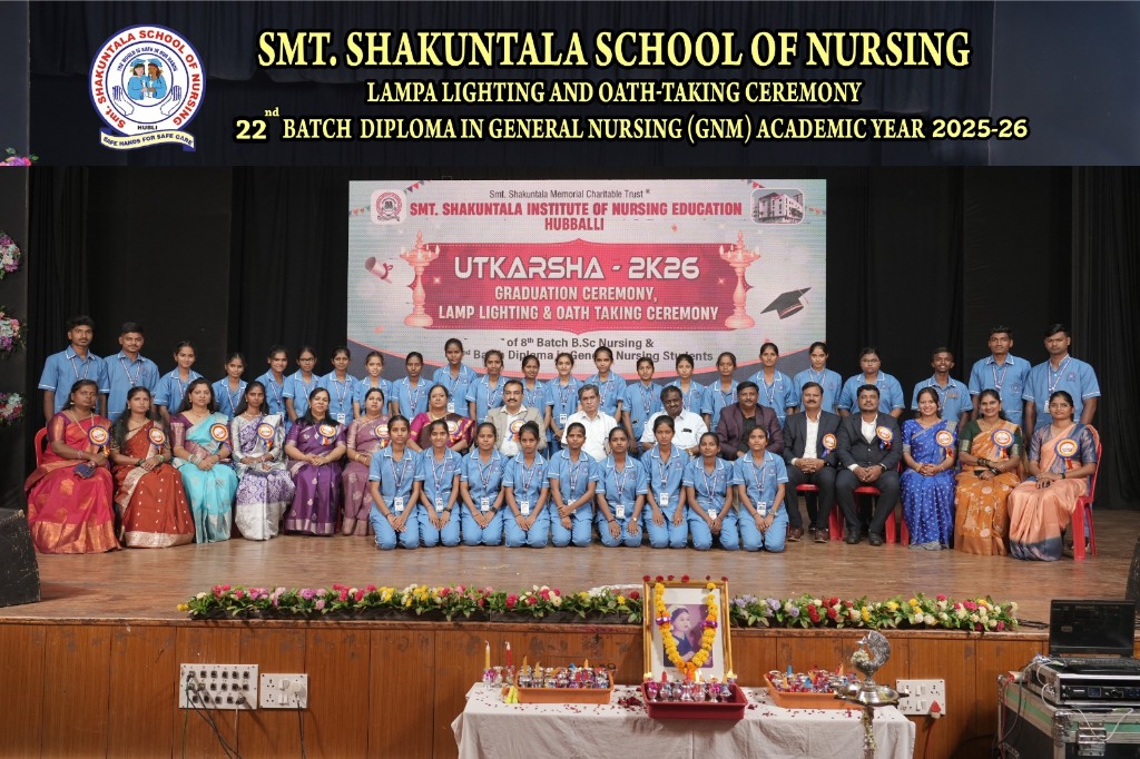 22nd Batch Diploma GNM Students