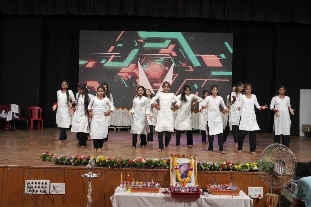 Utkarsha Cultural Dance in White Attire