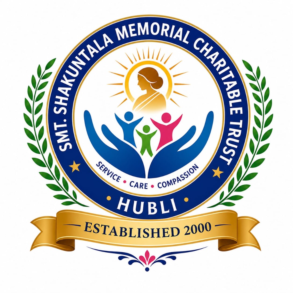 Smt. Shakuntala Memorial Charitable Trust Emblem Logo